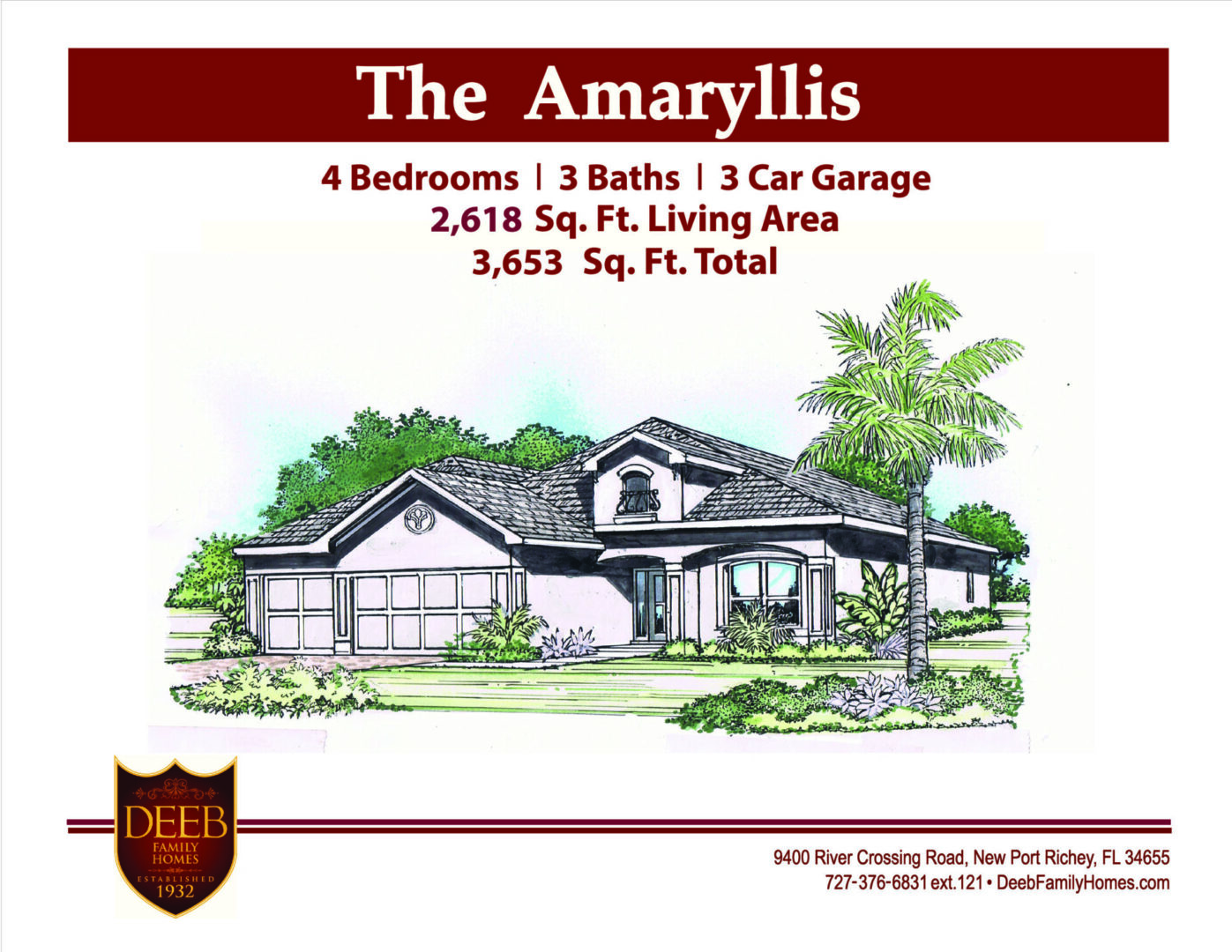 Amaryllis 2618 Elevation