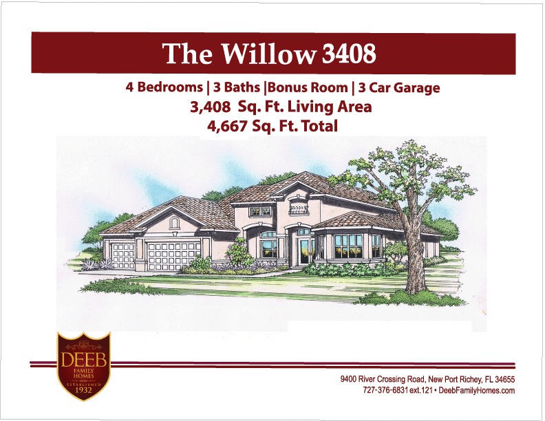 Willow 3408 Elevation